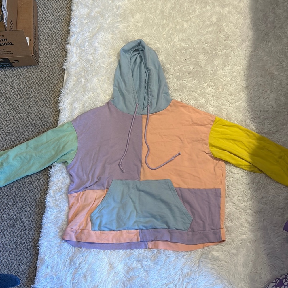 Retro Color Hoodie